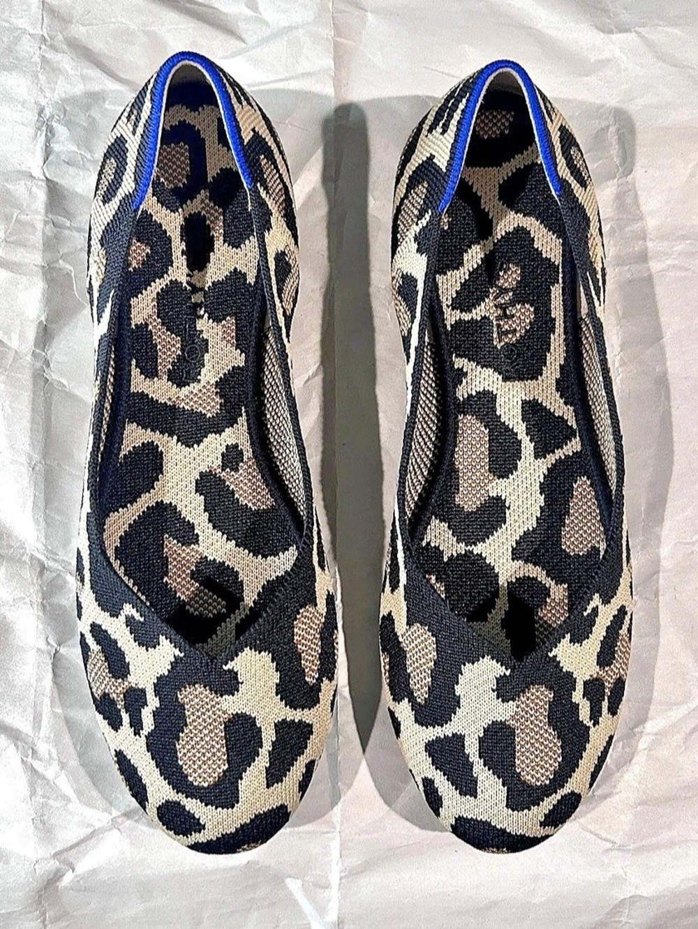 Rothy's The Flat Leopard Print Flats US 10